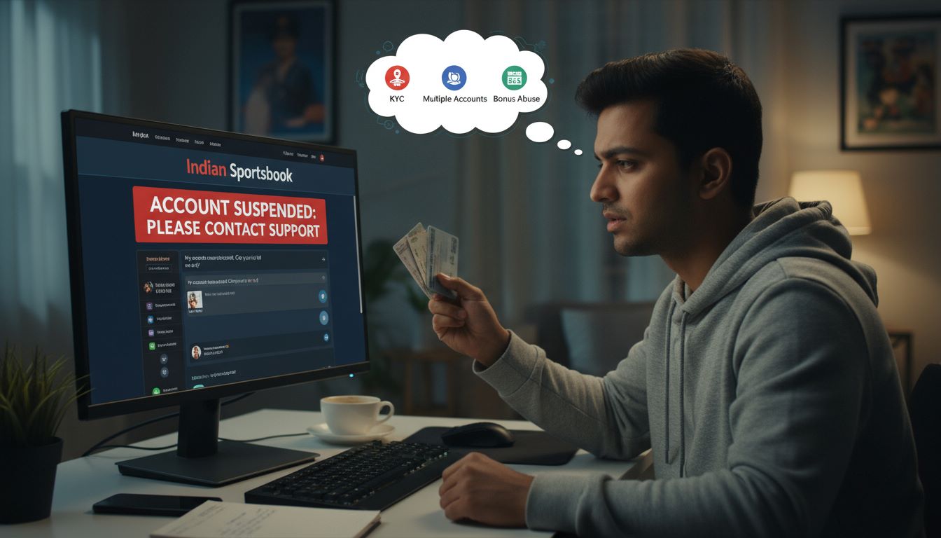 Understanding account suspension causes in Indian sportsbooks